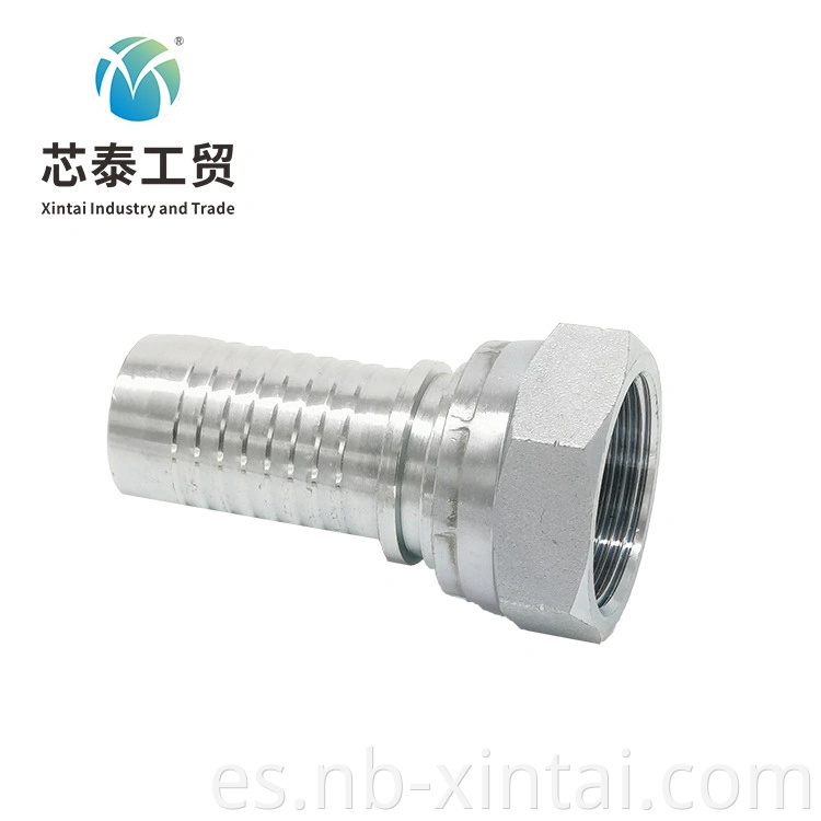 OEM ODM NINGBO 20111 Metric Multy-SEAL Femenina Femenina / Manguera de acero Afitamientos Barb